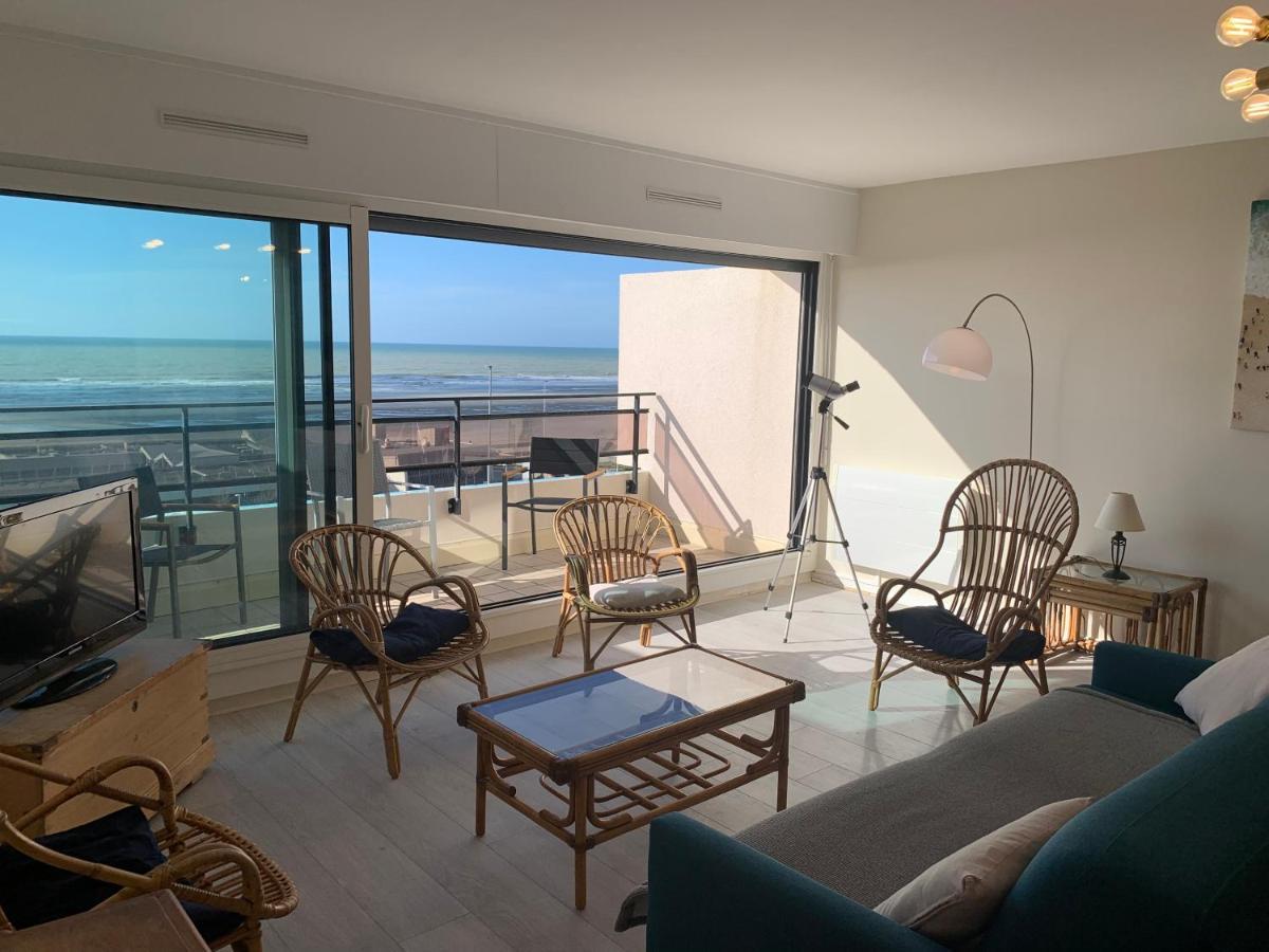 Appt Traversant Vu Mer Et Dunes Avec Garage Le Touquet 외부 사진