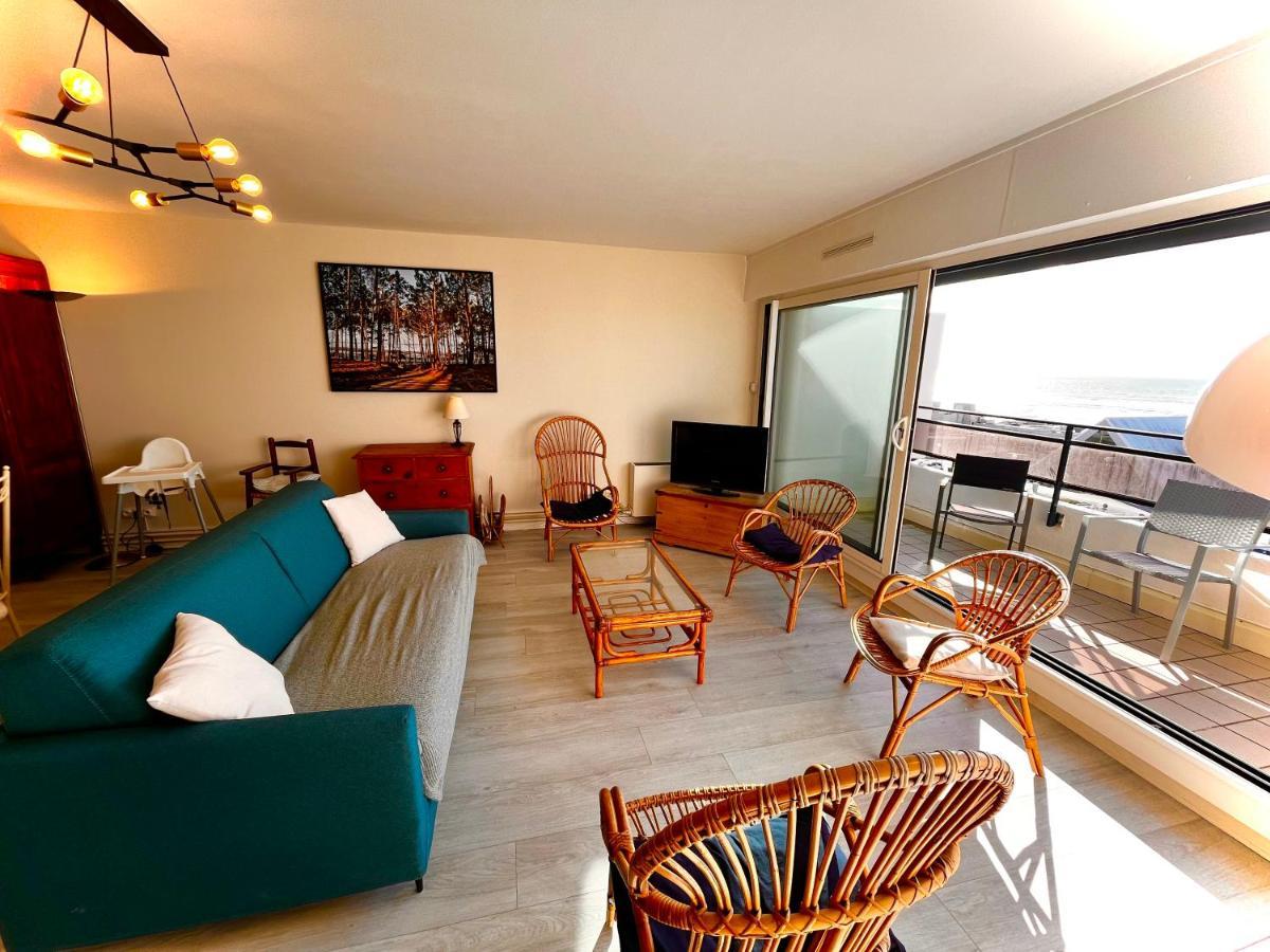 Appt Traversant Vu Mer Et Dunes Avec Garage Le Touquet 외부 사진