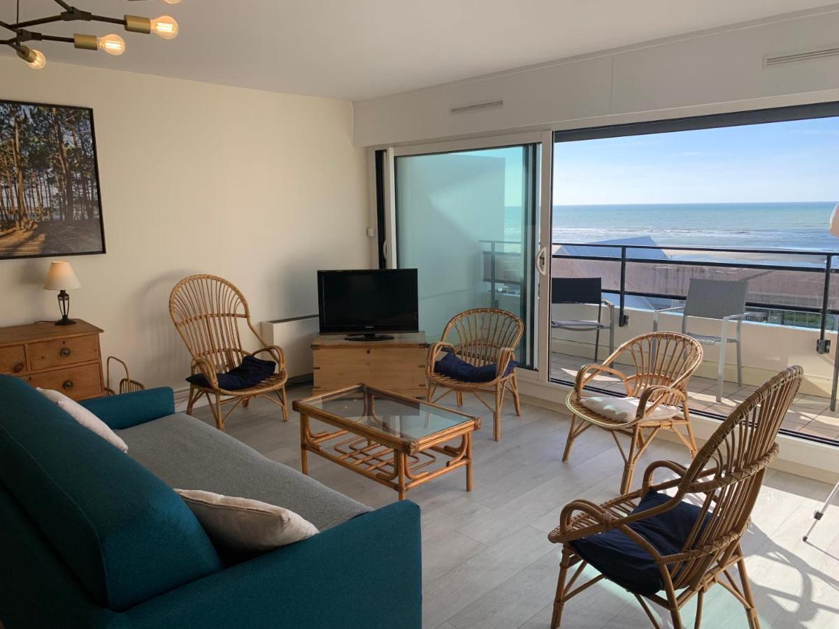 Appt Traversant Vu Mer Et Dunes Avec Garage Le Touquet 외부 사진
