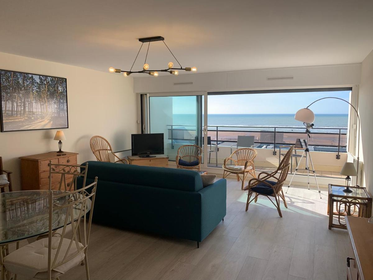 Appt Traversant Vu Mer Et Dunes Avec Garage Le Touquet 외부 사진