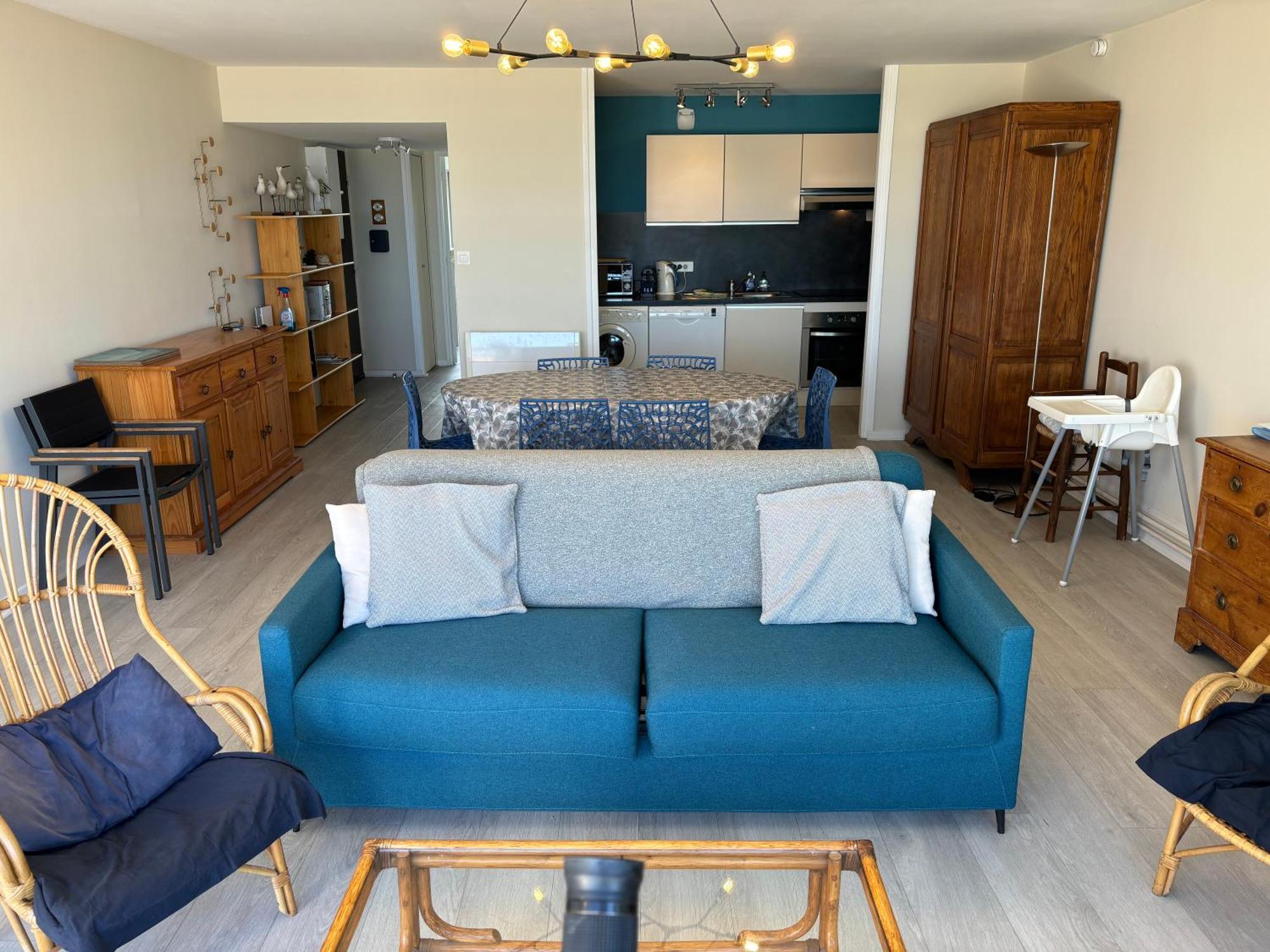 Appt Traversant Vu Mer Et Dunes Avec Garage Le Touquet 외부 사진