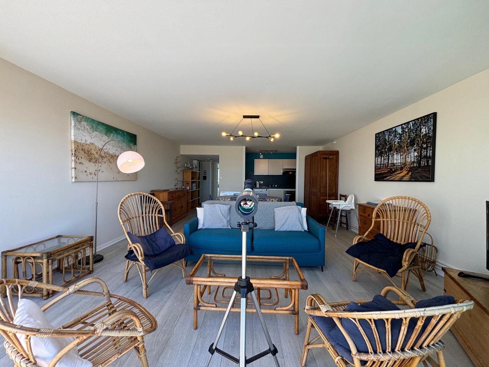 Appt Traversant Vu Mer Et Dunes Avec Garage Le Touquet 외부 사진